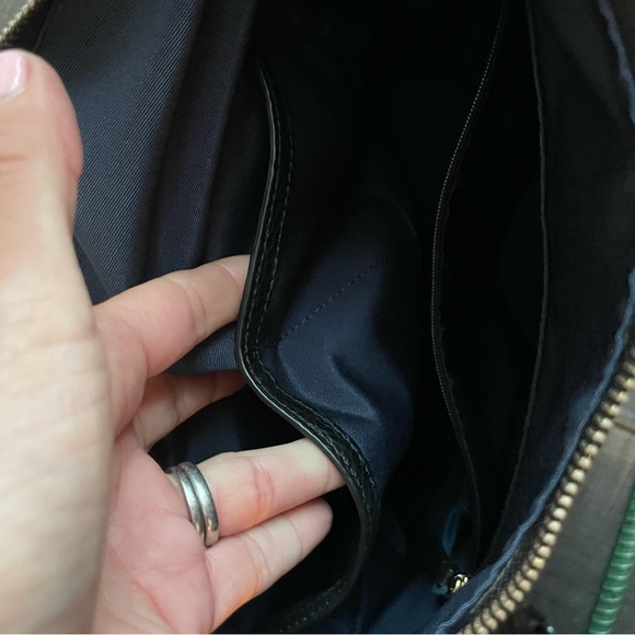 Cole Haan Black Leather Hobo Bag - Picture 13 of 16